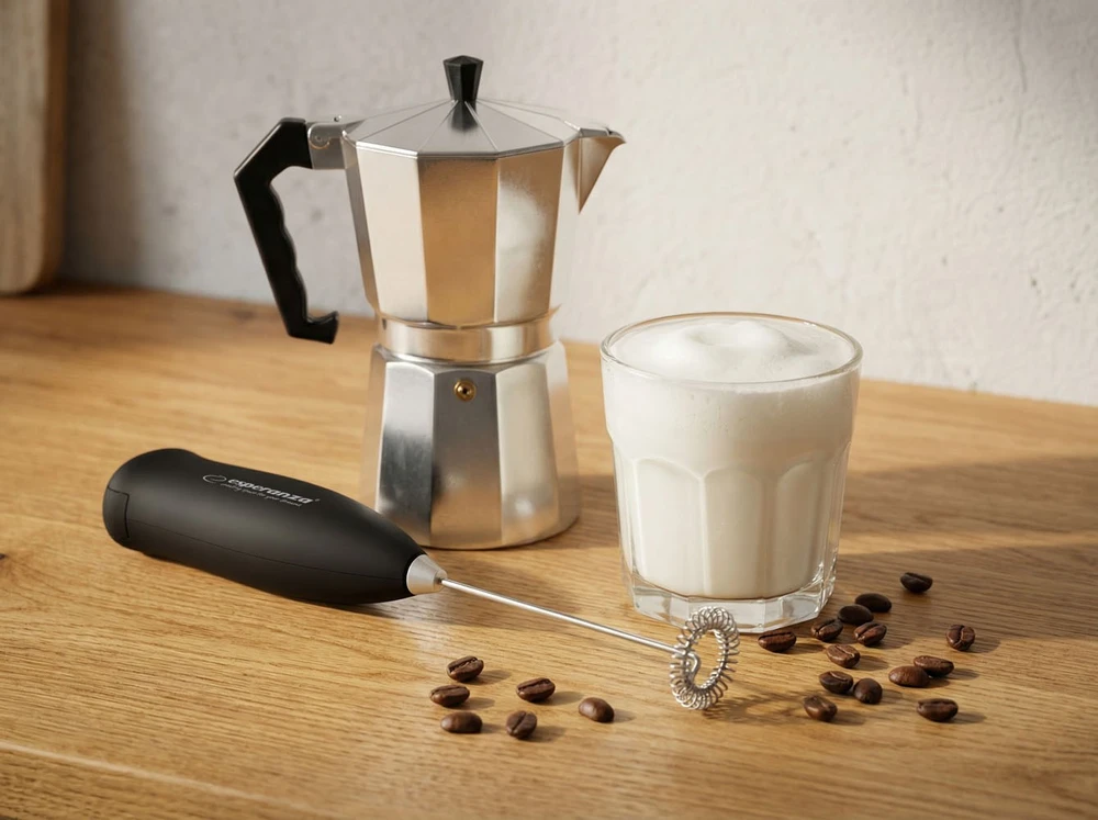 ESPERANZA EKF001K LATTE - pieno putų plakiklis