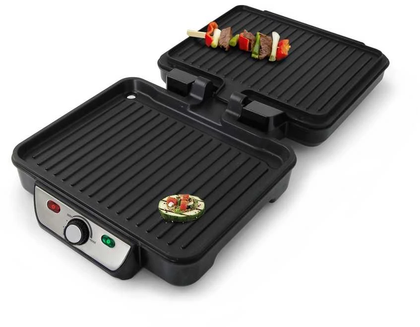 Grilis electric Esperanza Provolone EKG007 (contact, 1800W, inox color)