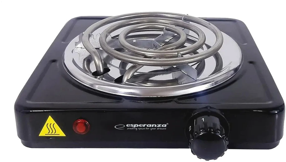 Esperanza EKH012K Juodas electric stove