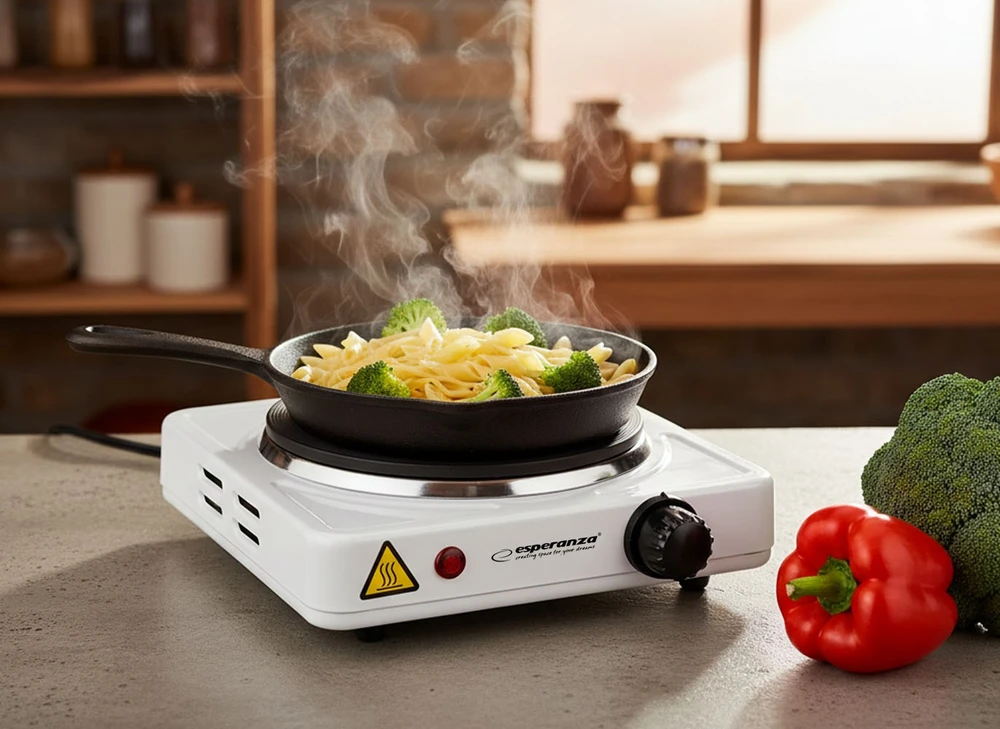Esperanza EKH013W Baltas Electric stove