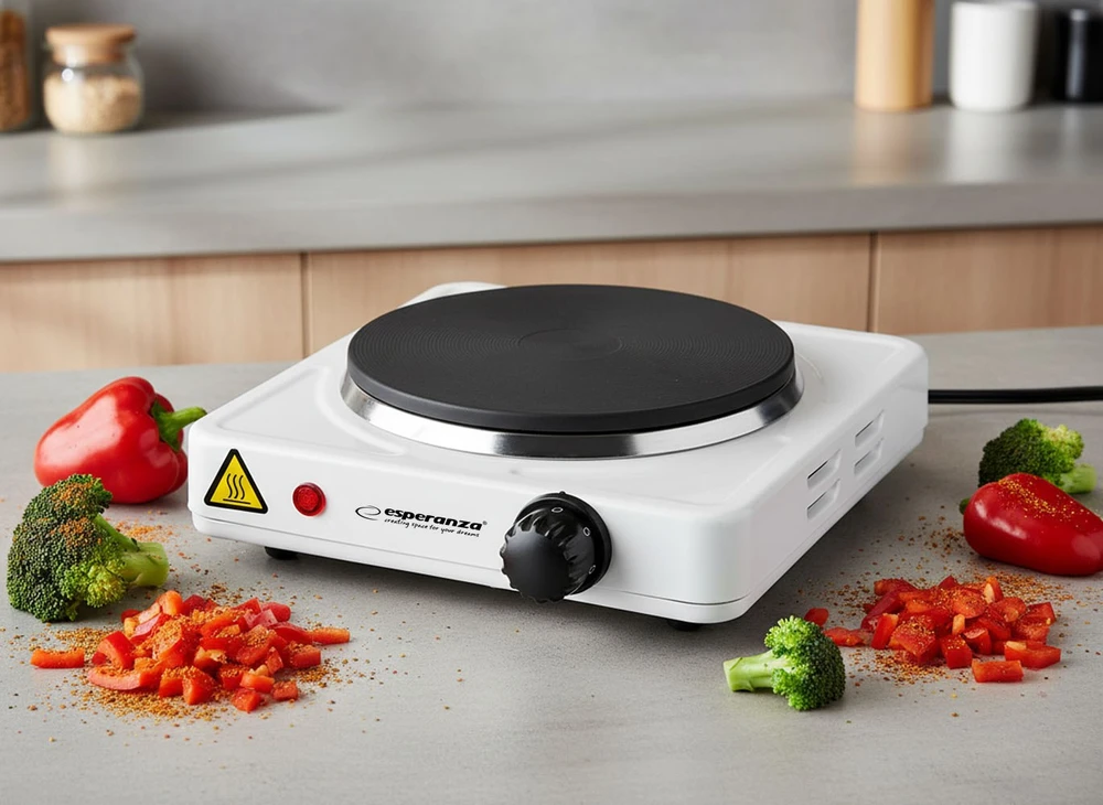 Esperanza EKH013W Baltas Electric stove