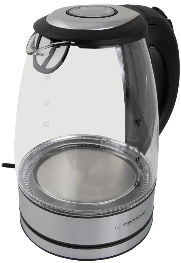 Virdulys electric Esperanza Tugela EKK012 (2200W 1.7l, juodos spalvos)