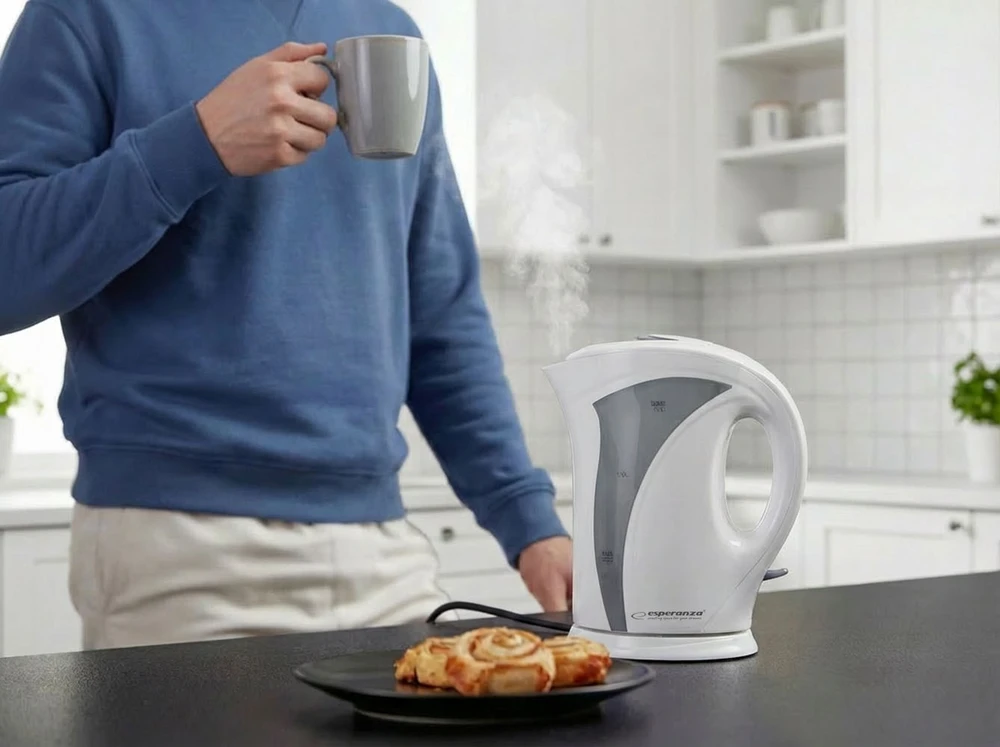 Virdulys electric Esperanza Iguazu EKK018E (2200W 1.7l, pilka color)