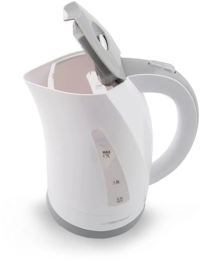 Virdulys electric Esperanza Amazon EKK022 (2200W 1.7l, beige color, graphite juodos spalvos)