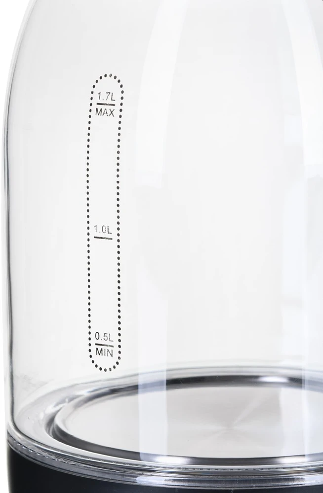 ESPERANZA EKK025K - 5901299949771 YUKON Electric Virdulys 1.7L GLASS WITH LED LIGHT