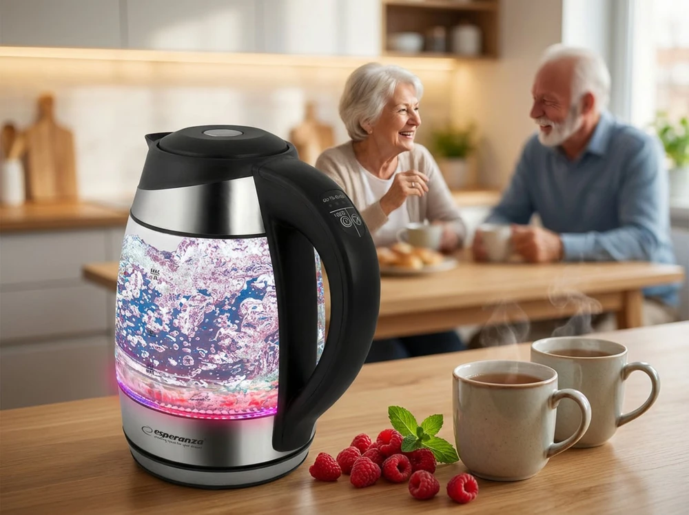 Elektrinis Virdulys - Esperanza EKK026 1,7 L 2200 W Juodas