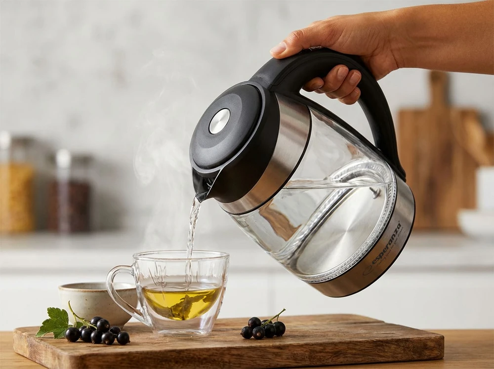 Elektrinis Virdulys - Esperanza EKK026 1,7 L 2200 W Juodas