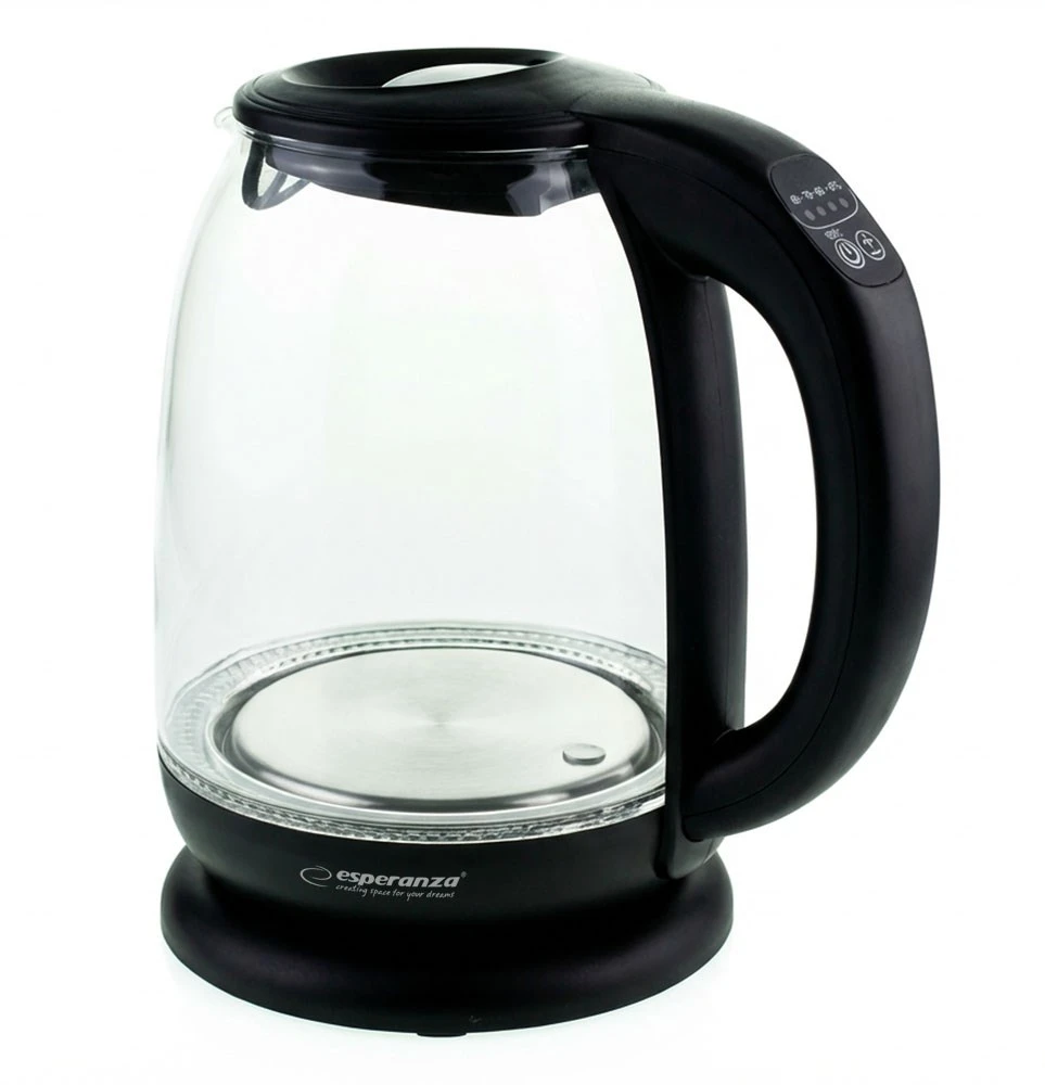 Elektrinis Virdulys - Esperanza EKK027 1,7 L Juodas, Permatomas 2200 W