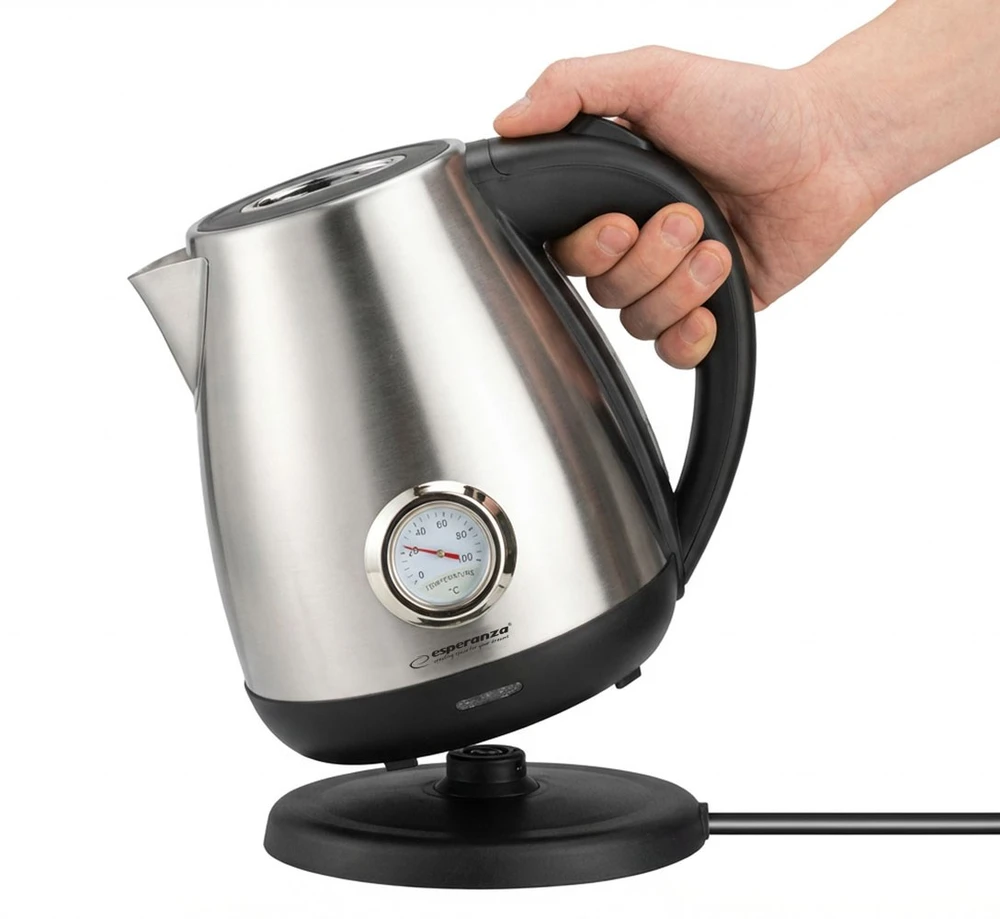 Esperanza EKK029 electric virdulys 1.7 L 2200 W Juodas, Steel