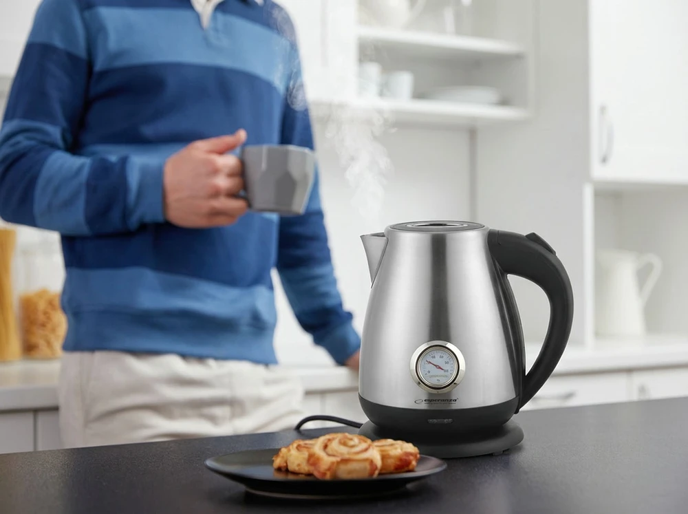 Esperanza EKK029 electric virdulys 1.7 L 2200 W Juodas, Steel