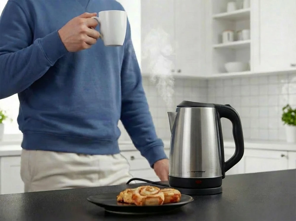Esperanza EKK036X Elektrinis virdulys 2,5 L 2200 W Inox