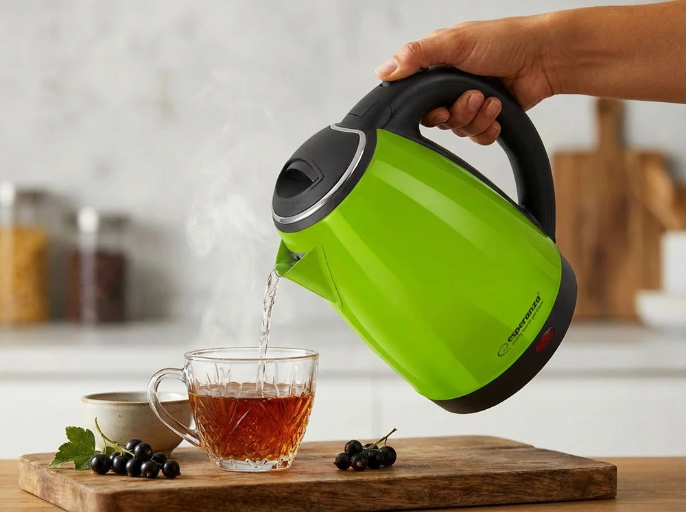 Esperanza EKK113G electric virdulys 1.8 L 1800 W Juodas, Žalias
