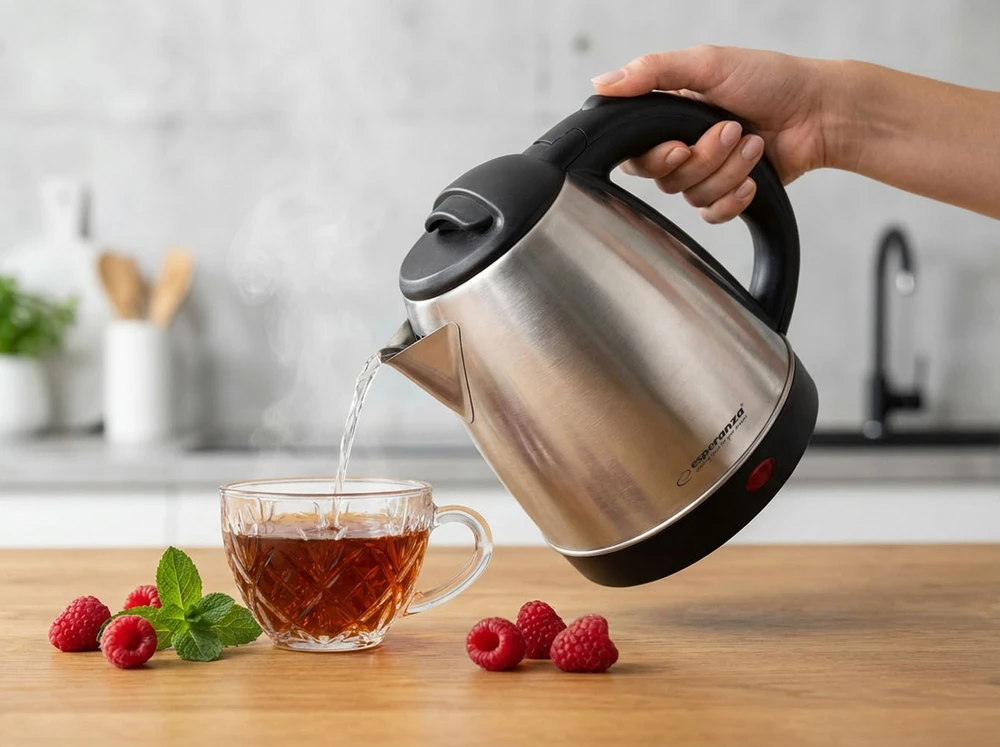 Elektrinis Virdulys - Esperanza EKK116X 1 L 1350 W Inox