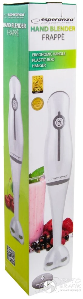 Maišytuvas hand Esperanza Frappe EKM001E (250W, pilka color)