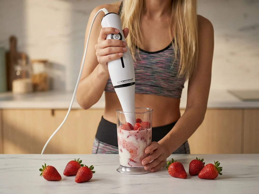 Maišytuvas hand Esperanza Frappe EKM001K (250W, juodos spalvos)