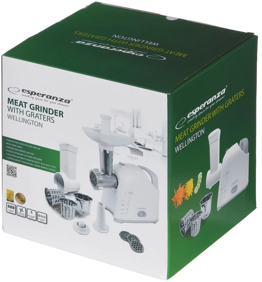 Mėsmalė - Esperanza EKM033 2200 W Baltas