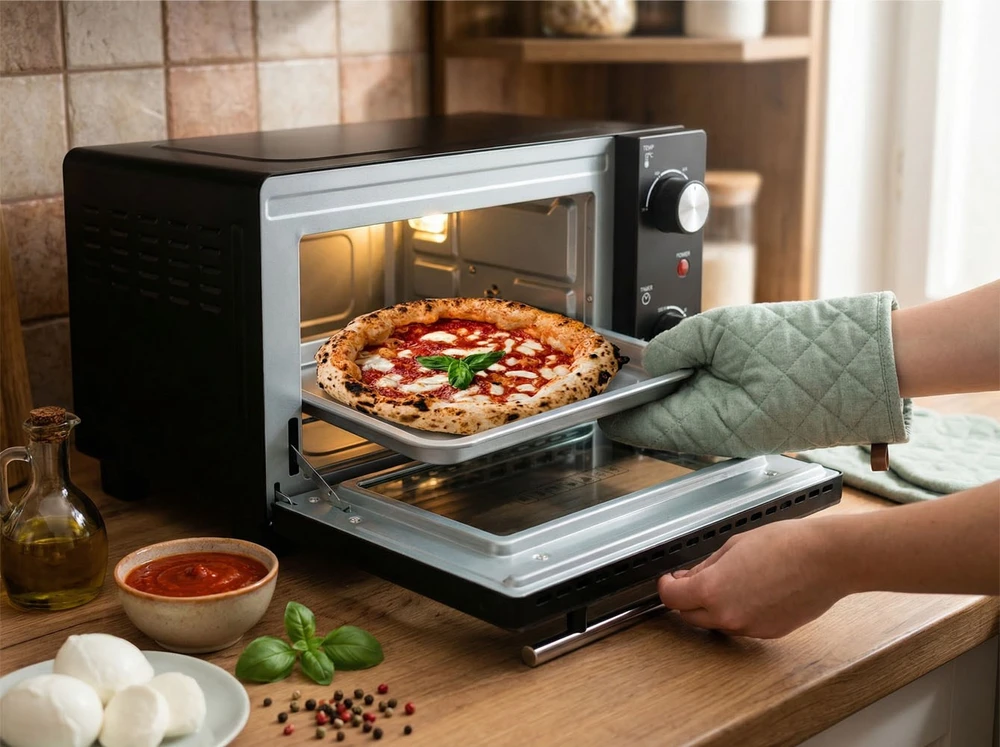 Mikrobangų krosnelė Esperanza EKO007N Mini Oven 10 l 800 W Juodas