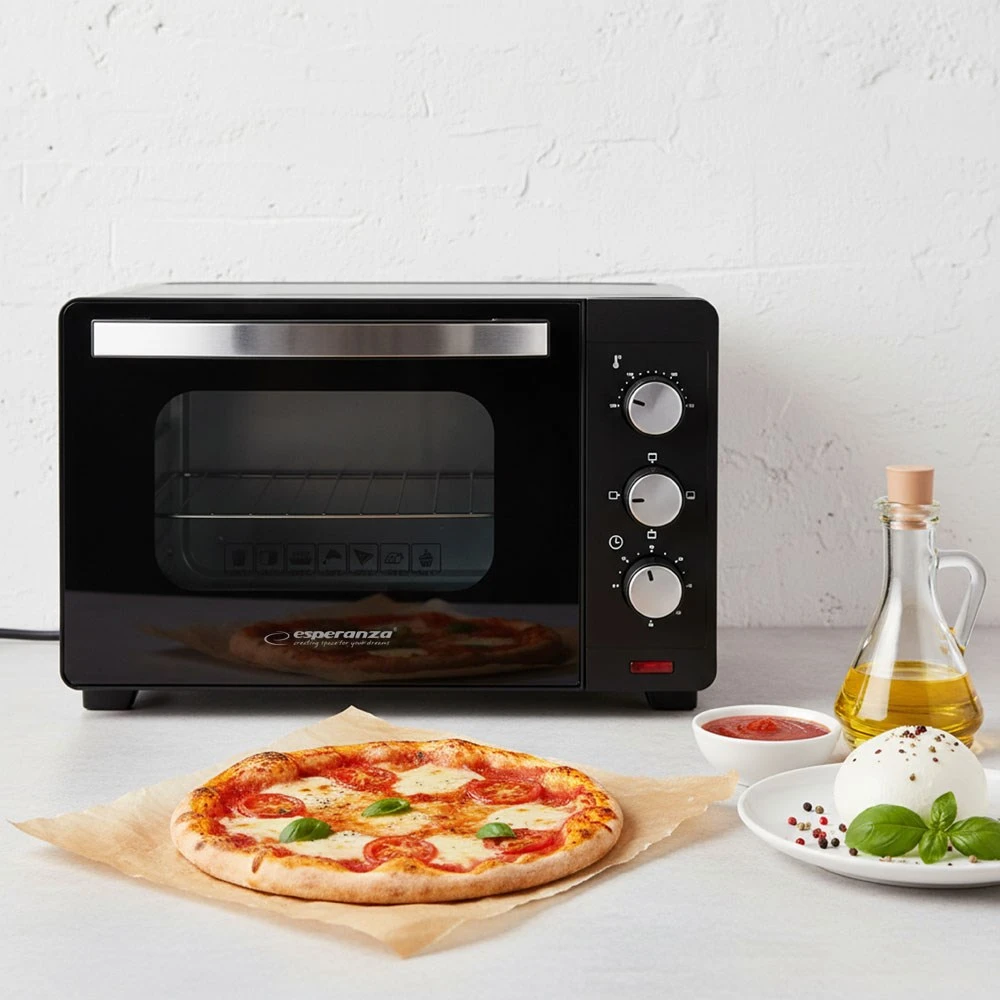 Mikrobangų krosnelė Esperanza EKO008N Mini Oven 20 l 1280 W Juodas