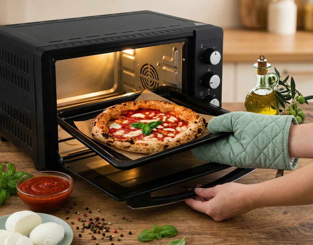 Mikrobangų krosnelė Esperanza EKO008N Mini Oven 20 l 1280 W Juodas