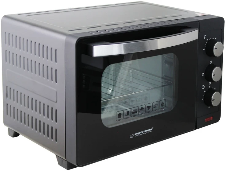 Mikrobangų krosnelė Esperanza EKO008N Mini Oven 20 l 1280 W Juodas