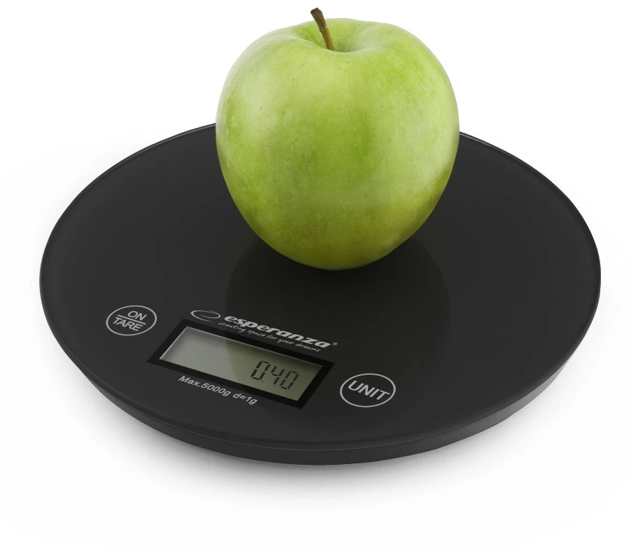 Virtuvinės svarstyklės ESPERANZA EKS003K MANGO (juodos)