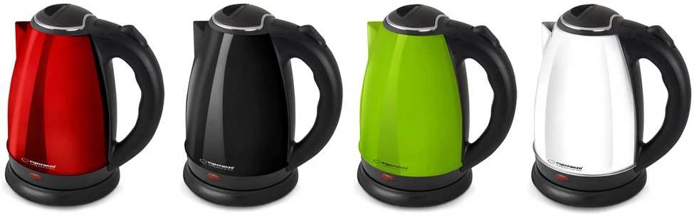 Esperanza EKK113W electric virdulys 1.8 L Juodas,Baltas 1800 W