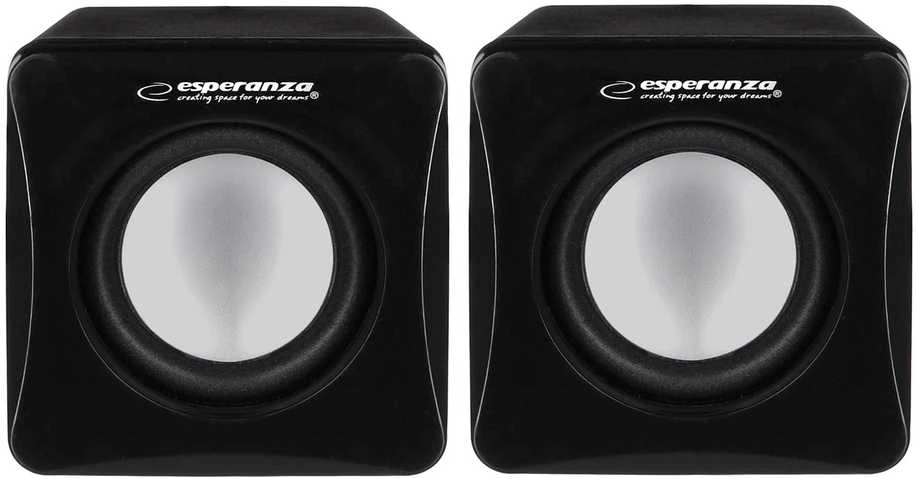 Kompiuterio kolonėlės Titanum Kolonėlės Esperanza 2.0 Leggiero EP111 Cube USB - 2 x 3 W