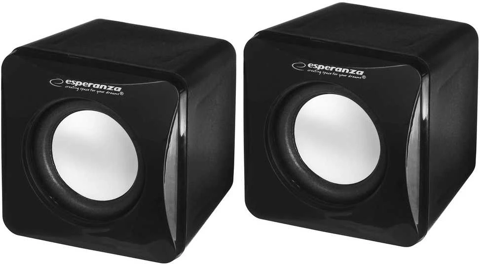 Kompiuterio kolonėlės Titanum Kolonėlės Esperanza 2.0 Leggiero EP111 Cube USB - 2 x 3 W