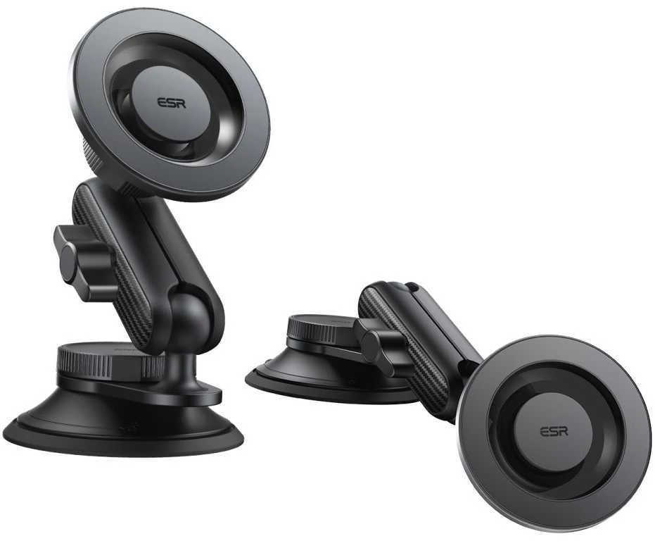 ESR OmniLock Magnetic MagSafe Dashboard car mount juodos spalvos
