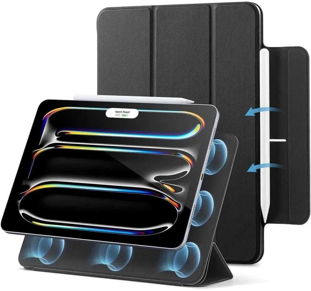 ESR Rebound Magnetic dėklas skirtas iPad Pro 11'' 2024 – juodos spalvos
