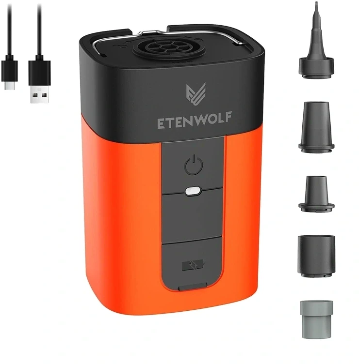 Etenwolf AIR 5 5200mAh Electric Pump (Oranžinis)