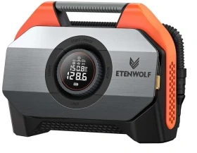 Etenwolf S6 Car Air Compressor, 11.03 bar, 19,200 mAh (oranžinis)