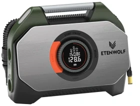 Etenwolf S7 Car Air Compressor, 11.03 bar, 38,400 mAh