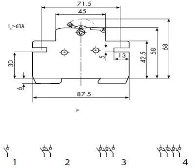 Kirtiklis ETI SV 340, 3P, 40A