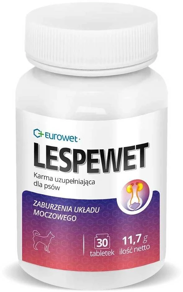 EUROWET Lespewet - supplements for dogs - 30 tablets