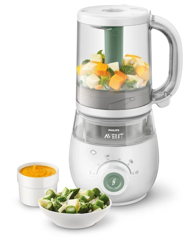 Garintuvas - trintuvas sveiko kūdikių maisto įrenginys 4in1 Philips Avent SCF885/01