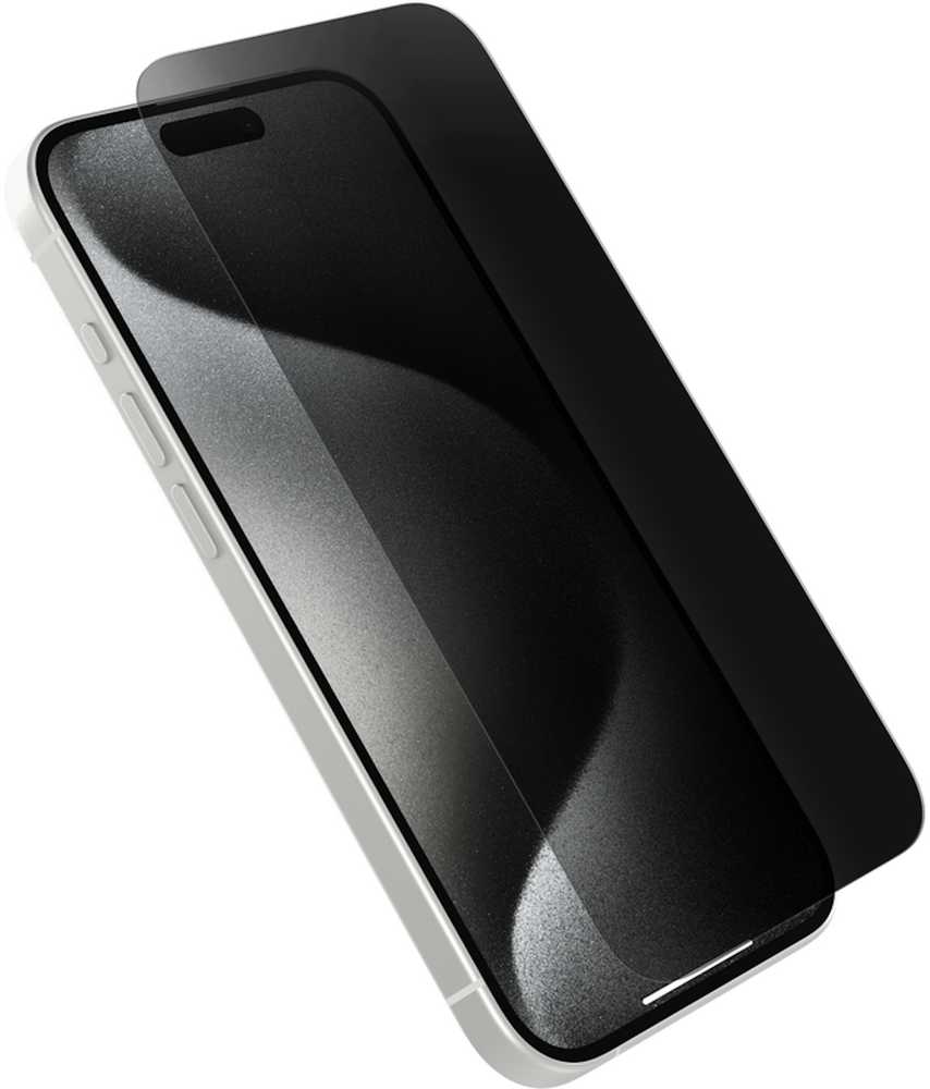 Evelatus iPhone 15 Privātums 2.5D Zīda Pilna Aizsardzība Japānas Līmes Pretstatiskā