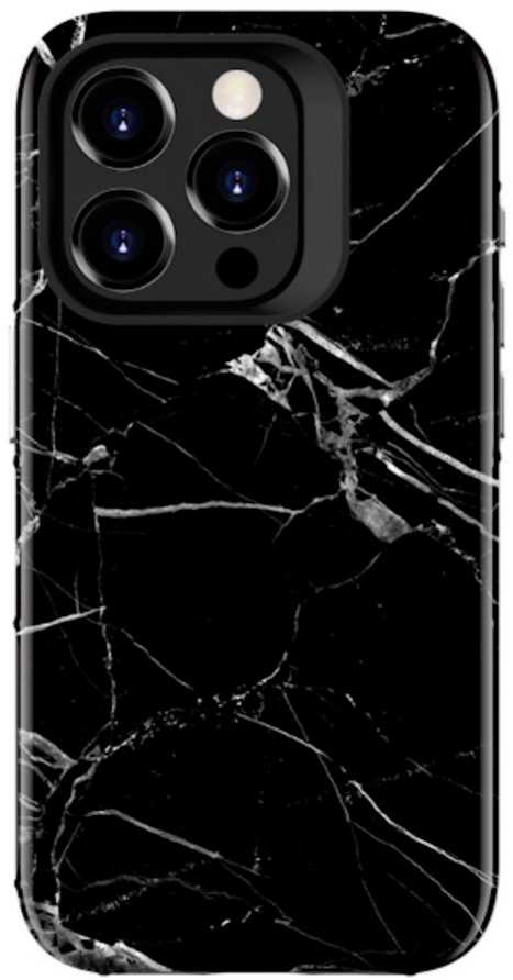 Dėklas Evelatus iPhone 15 Pro Armor Case TPU + PC Drukāts dizains juodas