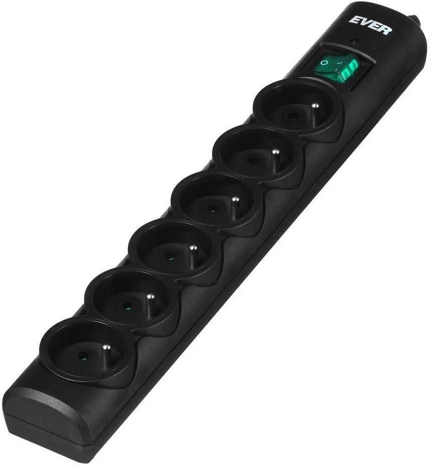 Ilgiklis - Ever Optima 5m, 6 Išvestys, 250 V