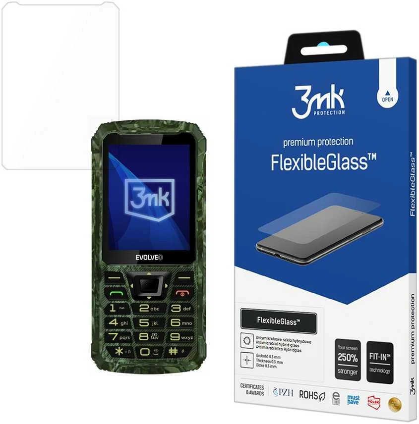 3Mk apsauga „Evolveo StrongPhone Z6“ – 3mk lankstus stiklas