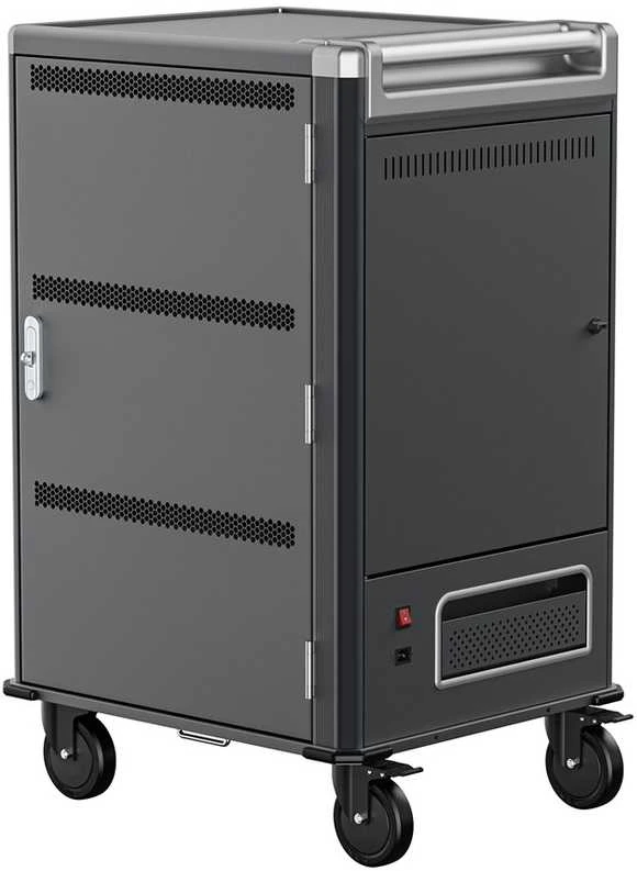 Ewent EW1701 portable device management cart/cabinet Portable device management cabinet Juodas, Pilkas