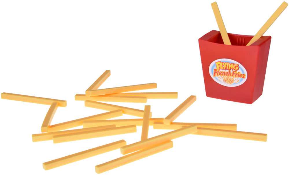 Jokomisiada Exciting Family Arcade Game Flying Explosive French Fries GR0766