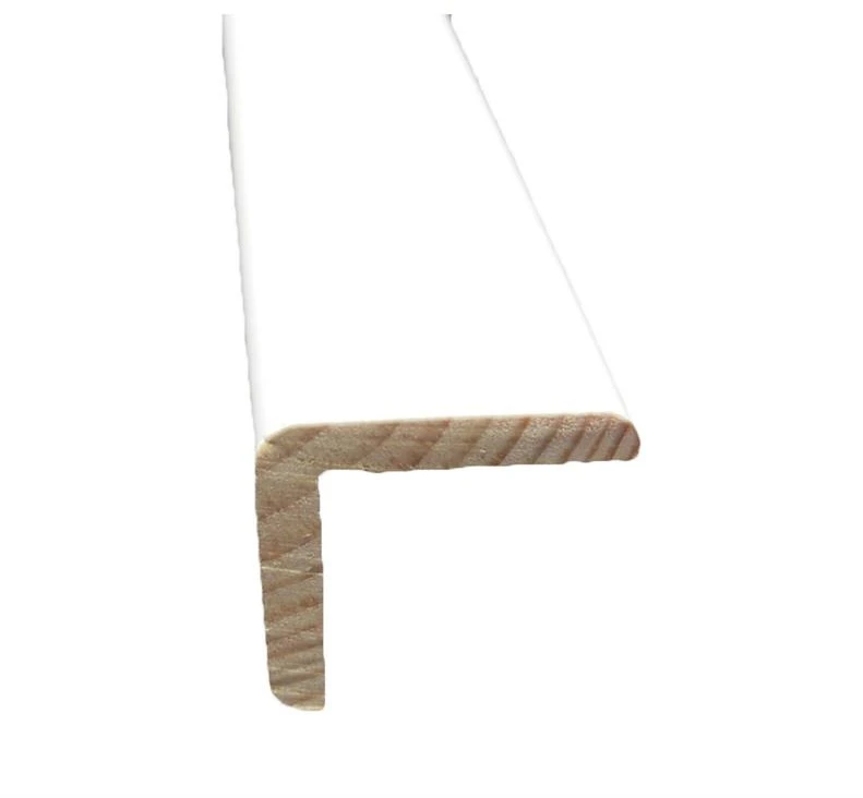 EXTERNAL CORNER 45X45X2700 PINE-FJ Baltas