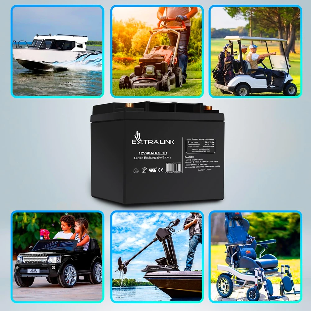 Extralink akumuliatorius Baterija ACCUMULATOR 12V 40AH – Batterie – 40.000 mAh Rūgštinis akumuliatorius (VRLA) 13,5 V 12 Ah