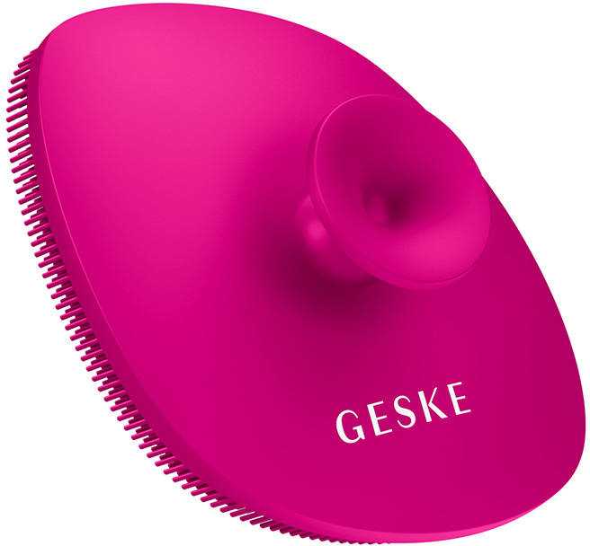 Veido valymo 4in1 su rankena Geske ir programėle (rausvai raudona)