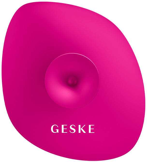 Veido valymo 4in1 su rankena Geske ir programėle (rausvai raudona)