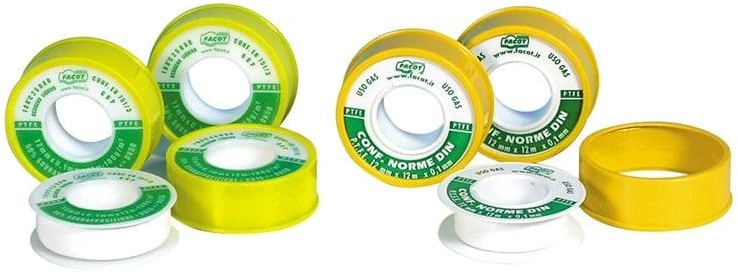 Facot Sandarinimo juosta TEFDIN2512F, 25 mm x 0,1 mm x12 m