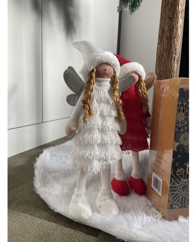 Fairy - Christmas figurine baltas Ruhhy 22342