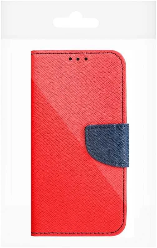 OEM atverčiamas dėklas, skirtas iPhone 15 PRO MAX, Fancy Book, raudonas / tamsiai mėlynas