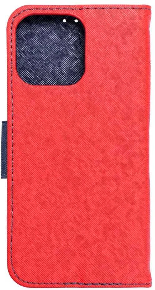 OEM atverčiamas dėklas, skirtas iPhone 15 PRO MAX, Fancy Book, raudonas / tamsiai mėlynas